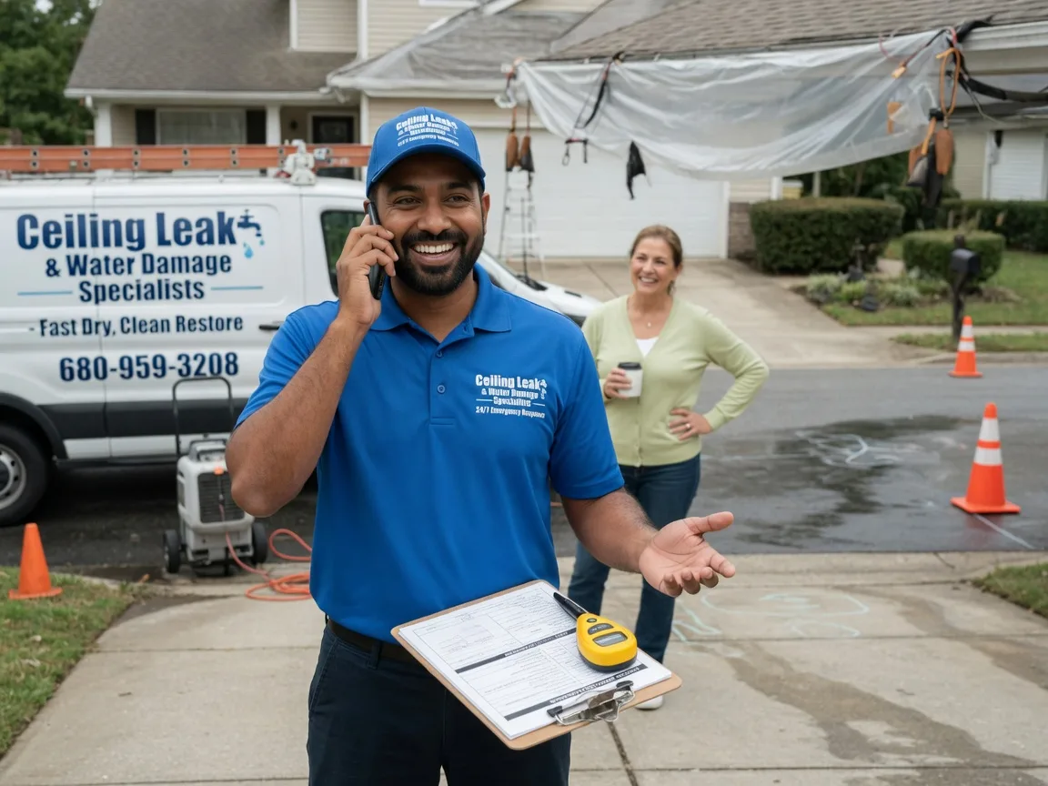 Ceiling Leak Cleanup Belvidere Center, VT FAQs